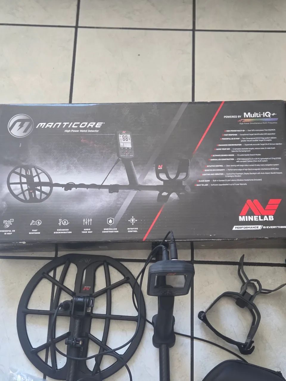 Detector de Metais Minelab Manticore  - Foto 2