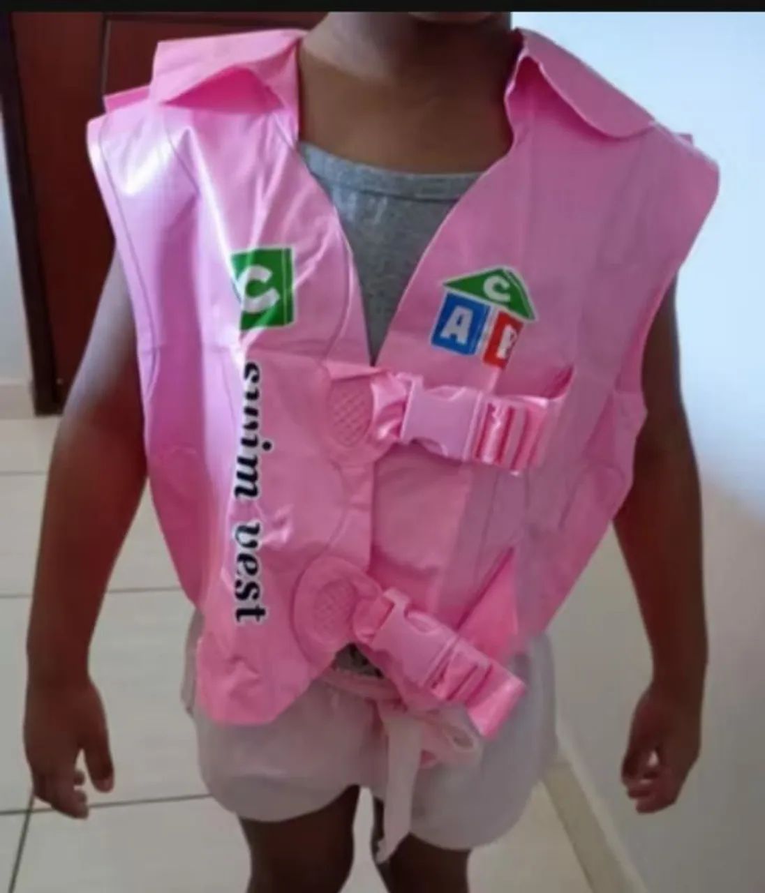 Colete inflável bola infantil salva vidas praia piscina  - Foto 4