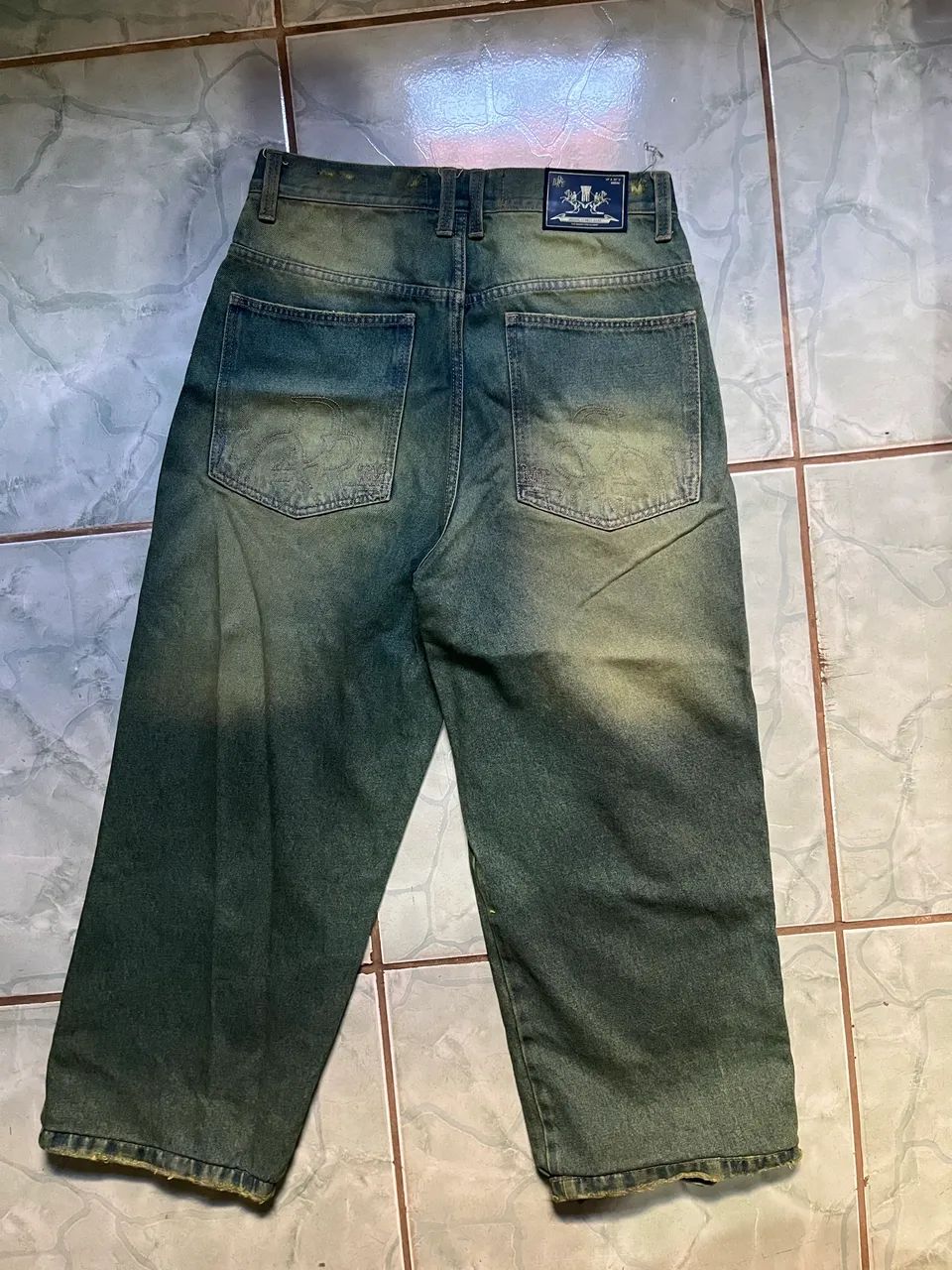 Calça baggy jeans leordre - Foto 2