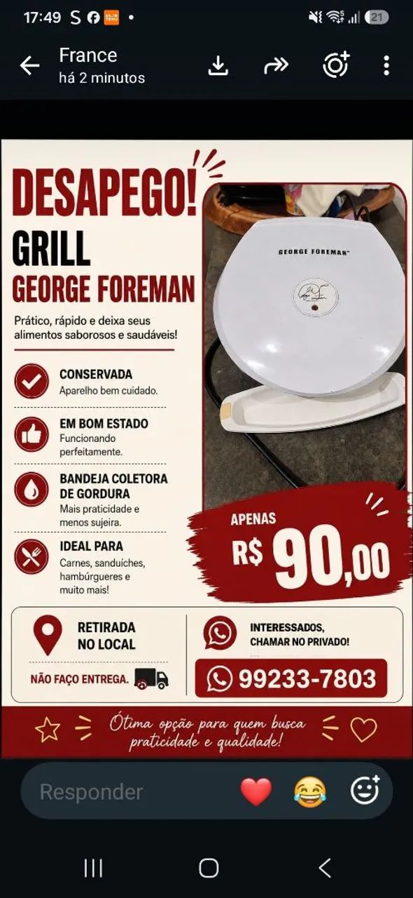 Vendo Grill  - Foto 3
