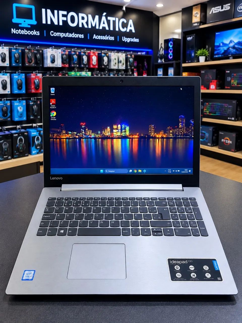 Notebook Lenovo i3 c/ SSD