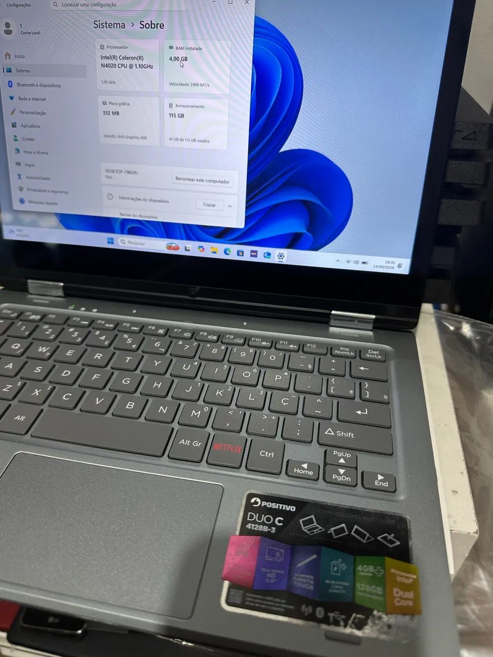 Notebook/tablet positivo  - Foto 3