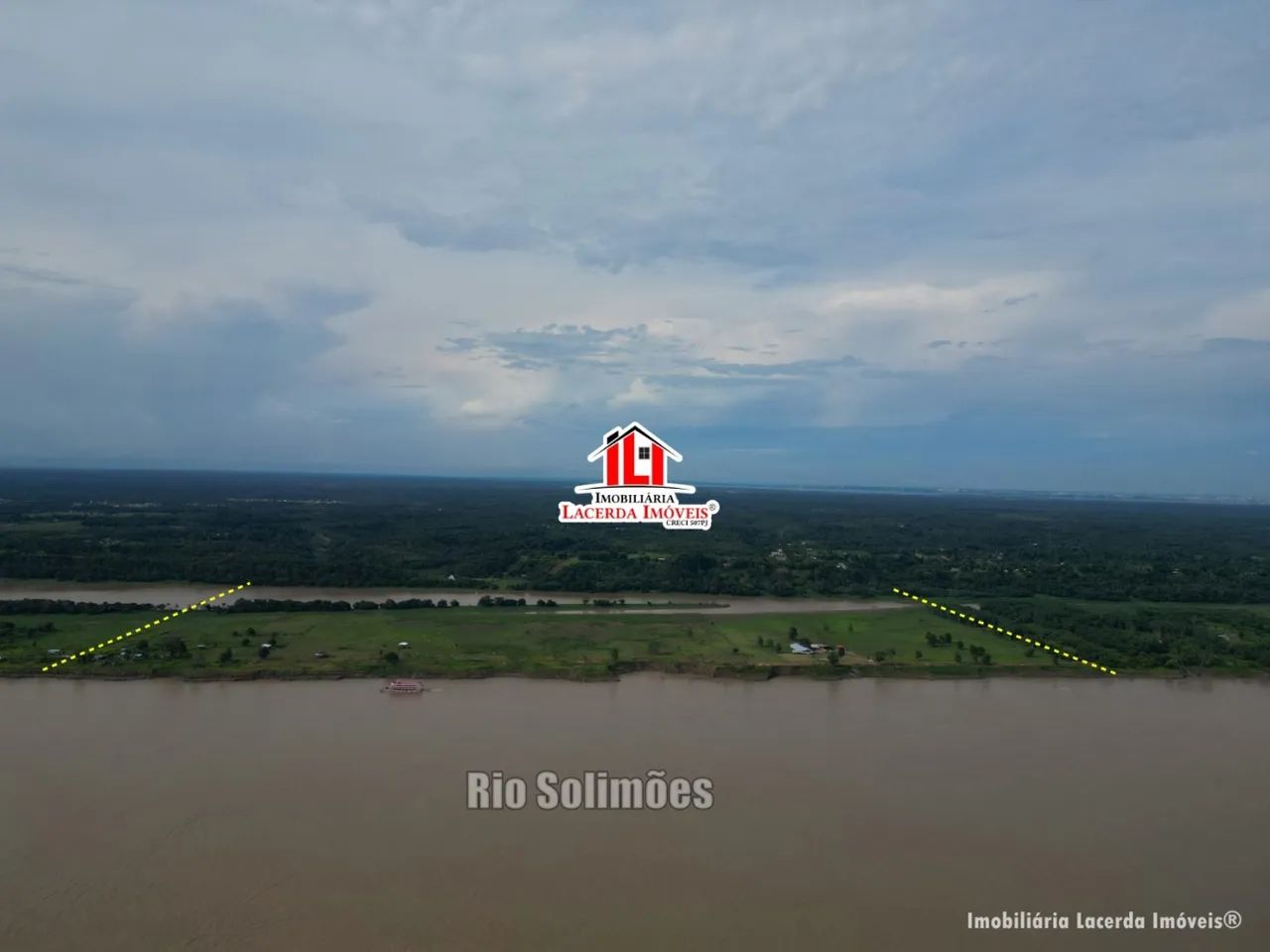 Fazenda Iranduba, VÁRZEA, 1.800 x 1.000 = 1.800.000m², Cural, As Margens do Rio Solimões - Foto 4