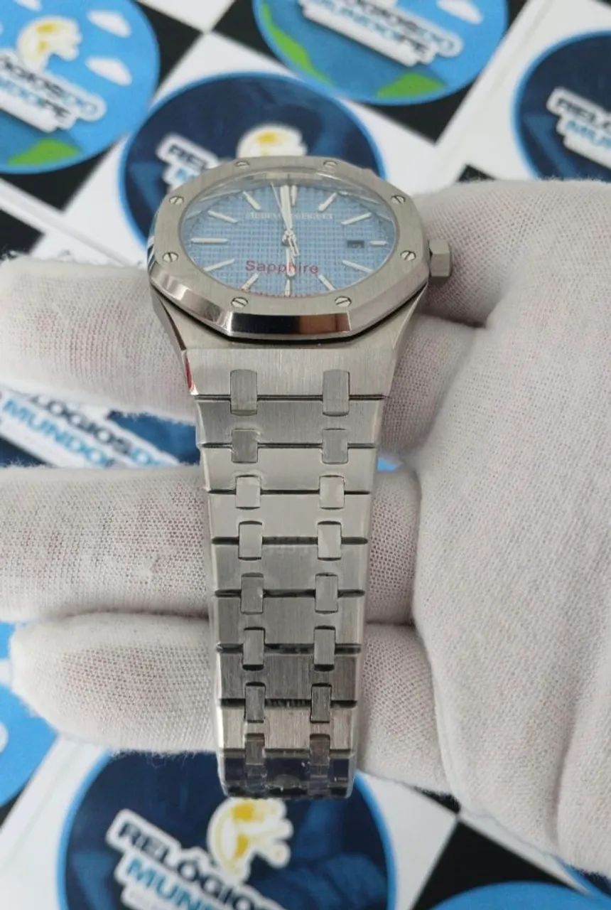Relógio AP ROYAL OAK ICE BLUE - Foto 2