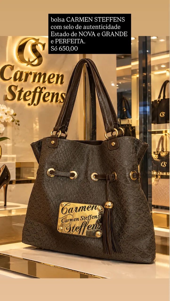 Bolsas e sandália Carmin Steffens  - Foto 2