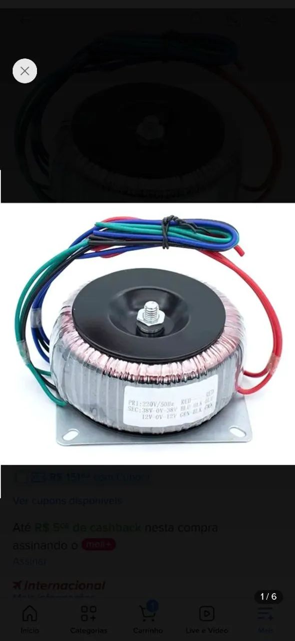 Amplificador de potência fs