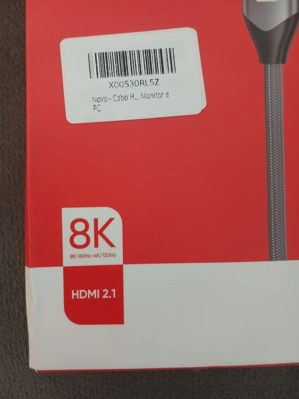 Cabo hdmi 2.1 de 3 metros - Foto 3