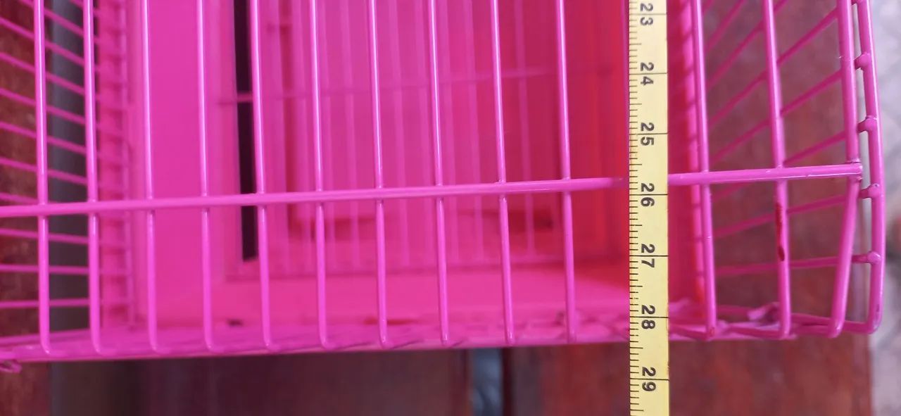 Gaiola de hamster 28x22x22 excelente conservação  - Foto 4