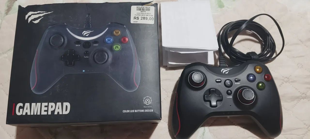 Controle GAMEPAD HAVIT