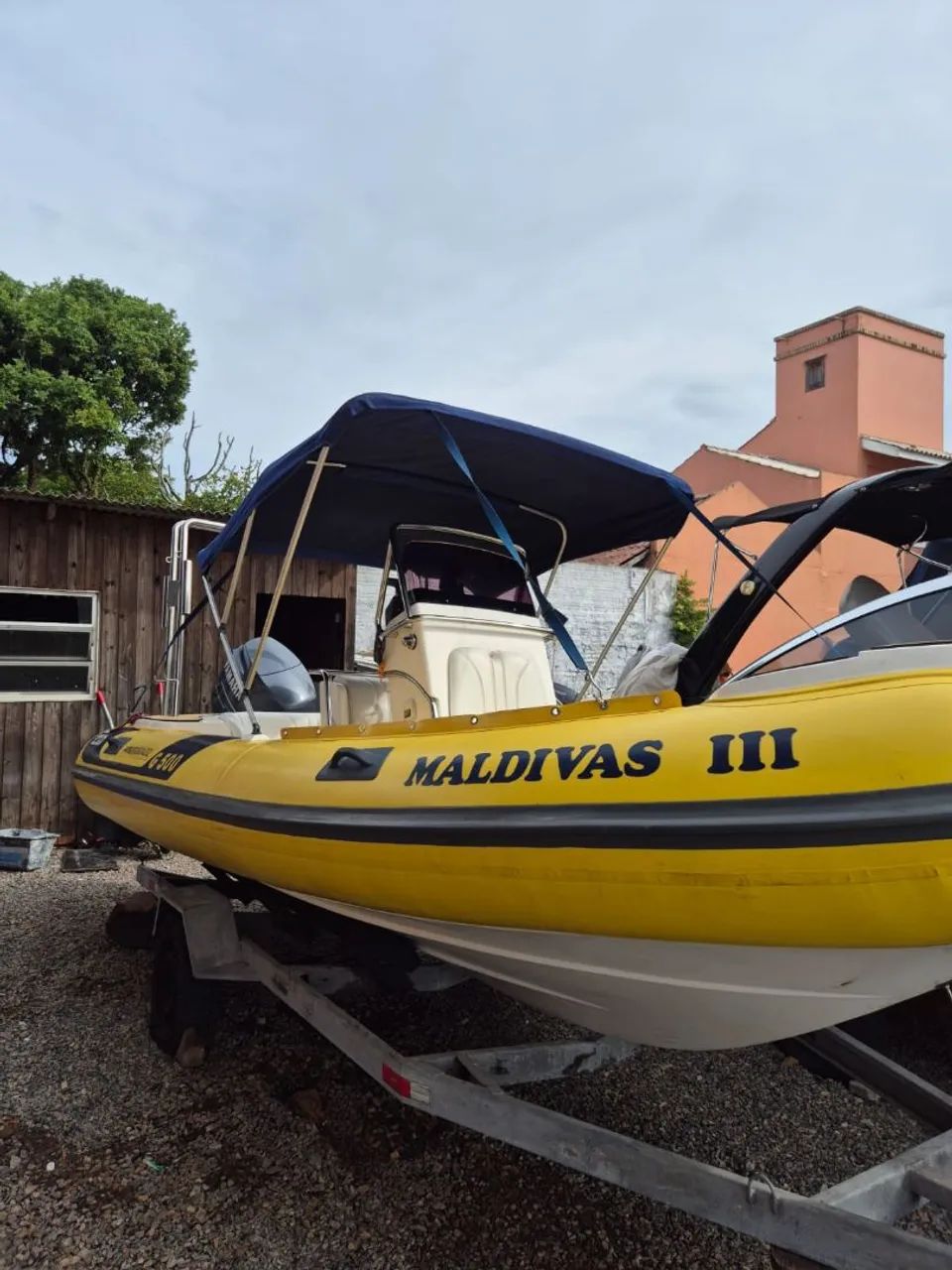 Bote Zefir G500 com motor Yamaha 2008