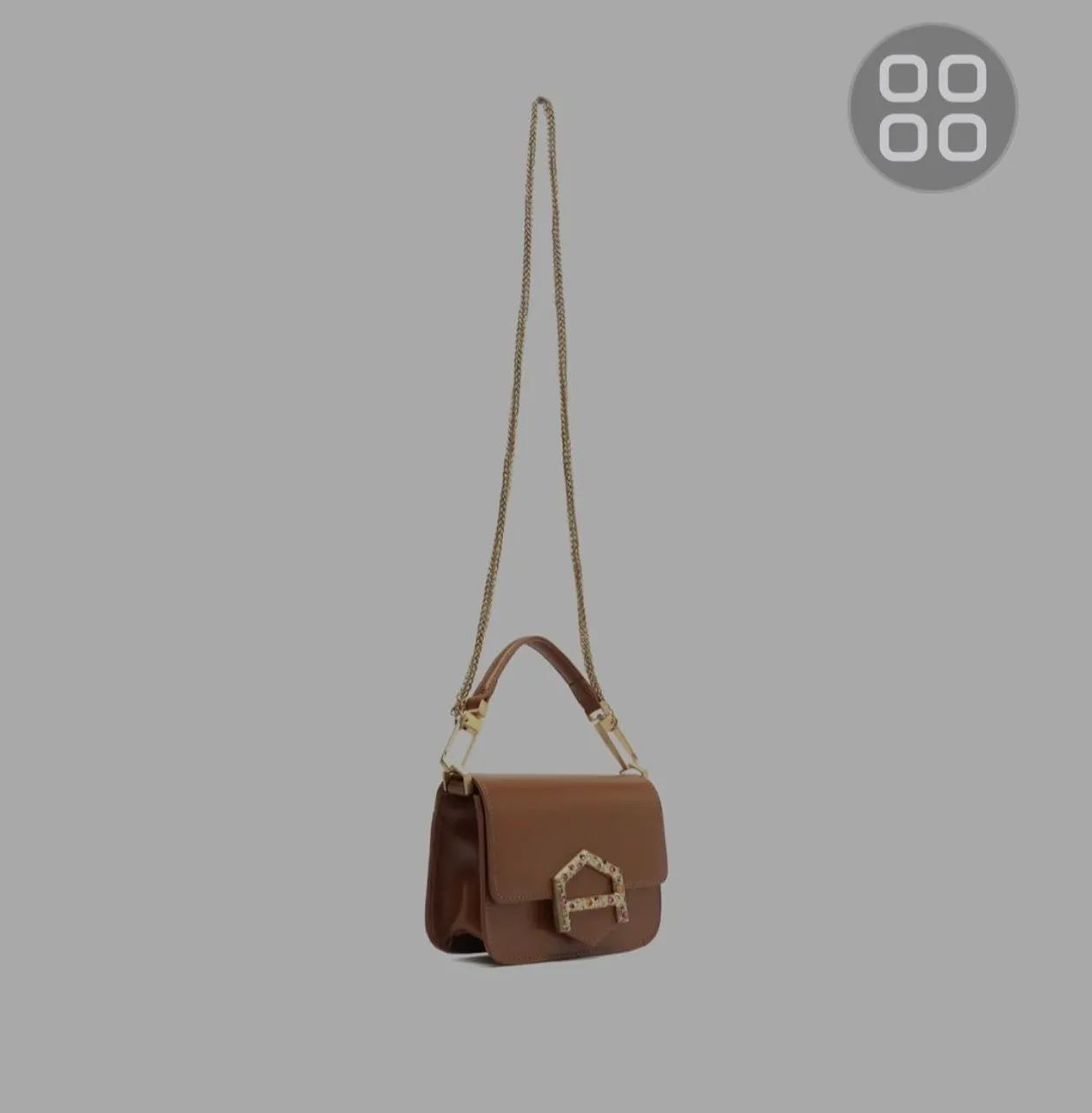 Mini bag Arezzo couro original - Foto 4