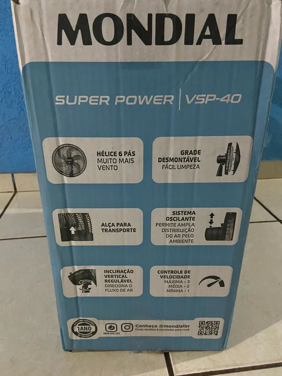 Ventilador Mondial 