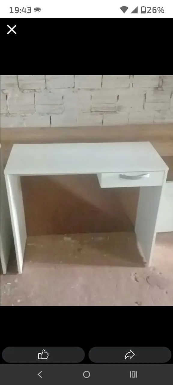 Mesa  escrivaninha direito de fabrica  - Foto 2