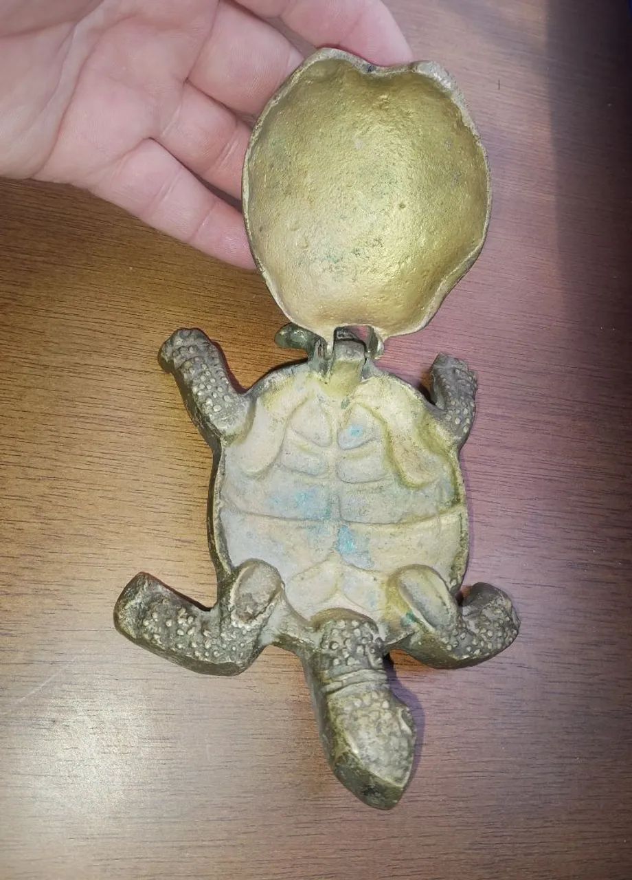 ANTIGO CINZEIRO EM BRONZE  - Foto 4