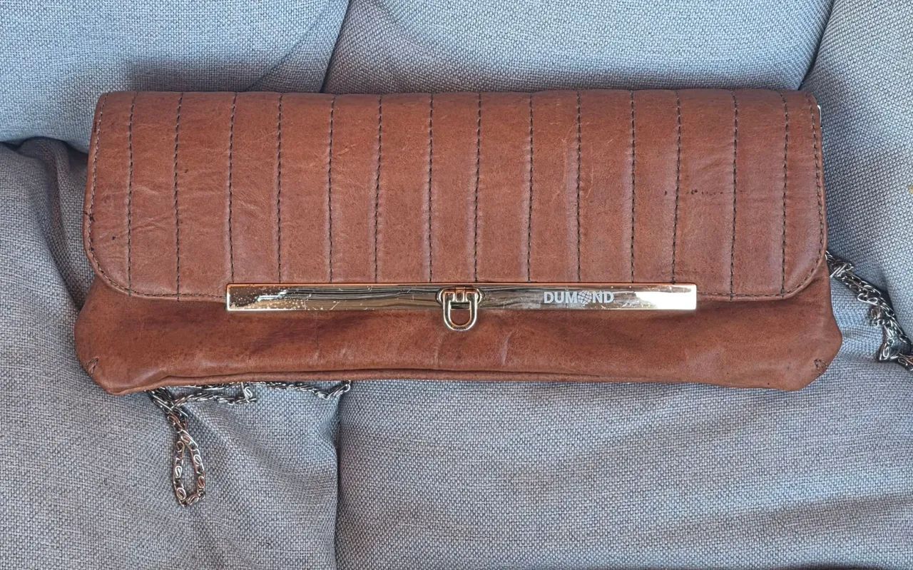 Bolsa couro Dumond