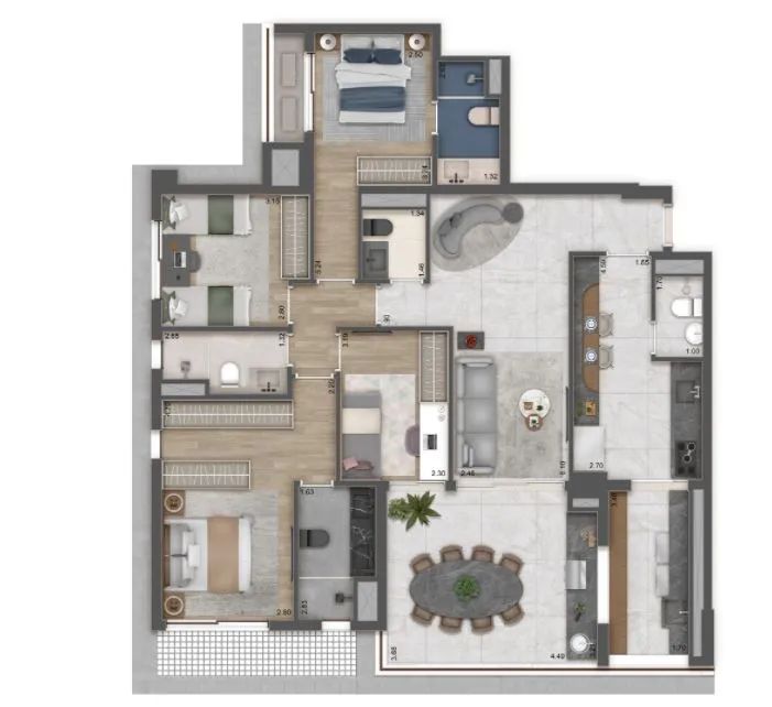 HAUS MITRE JARDINS - APARTAMENTOS - Foto 10