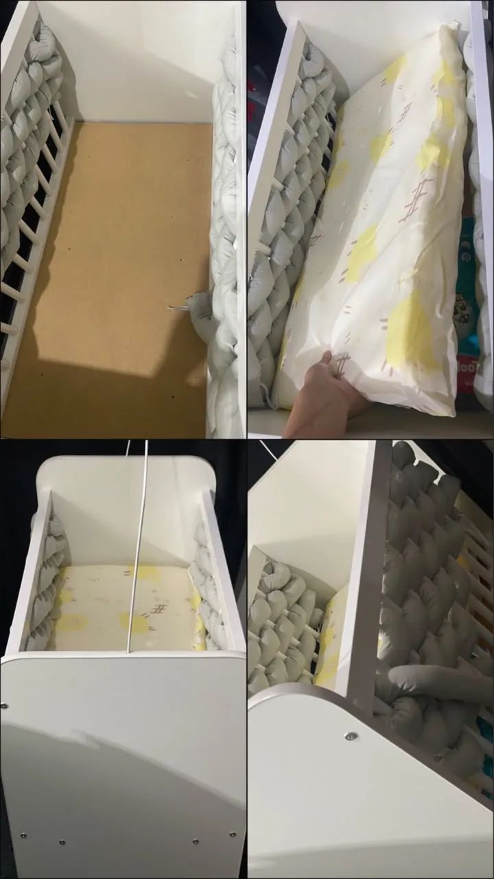 Mini berço + colchão 
