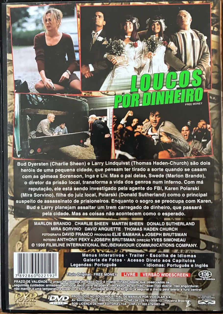 DVD - LOUCOS POR DINHEIRO  - Foto 3