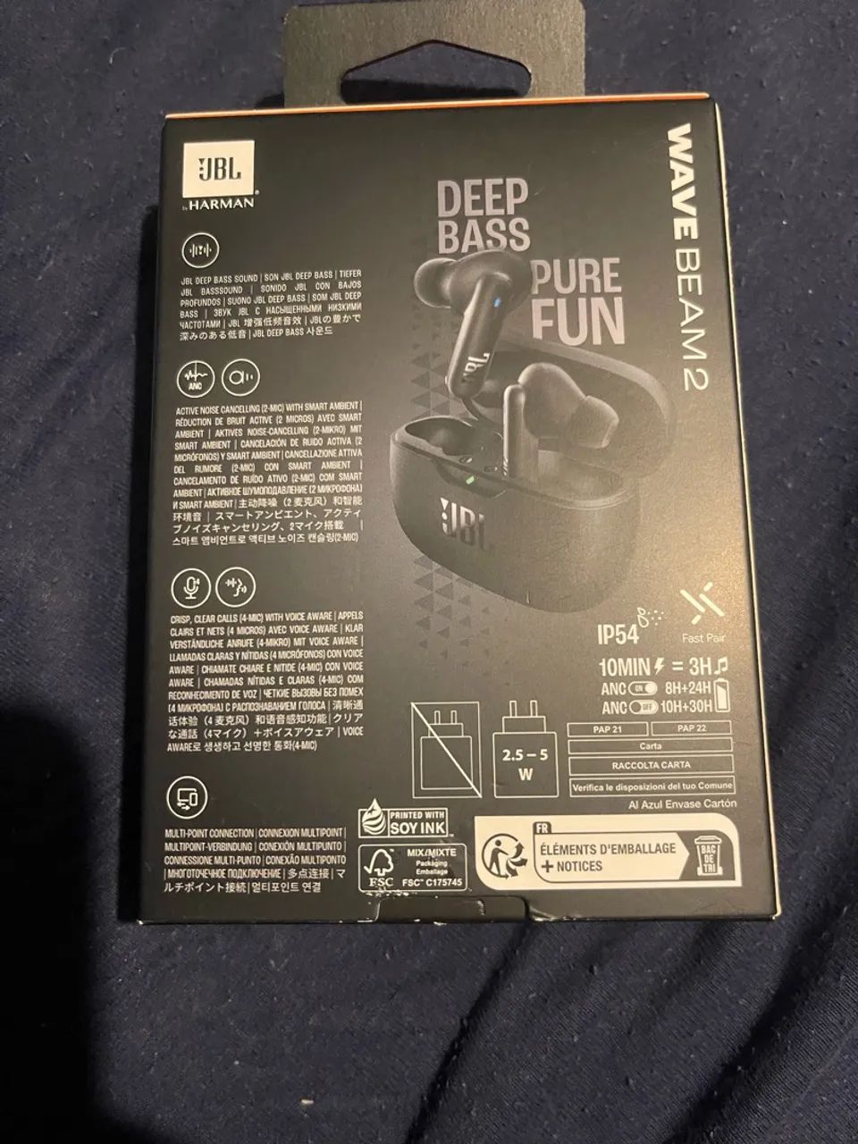 JBL Wave Beam 2 Original - Sem Uso - Cancelamento de Ruído - Foto 2