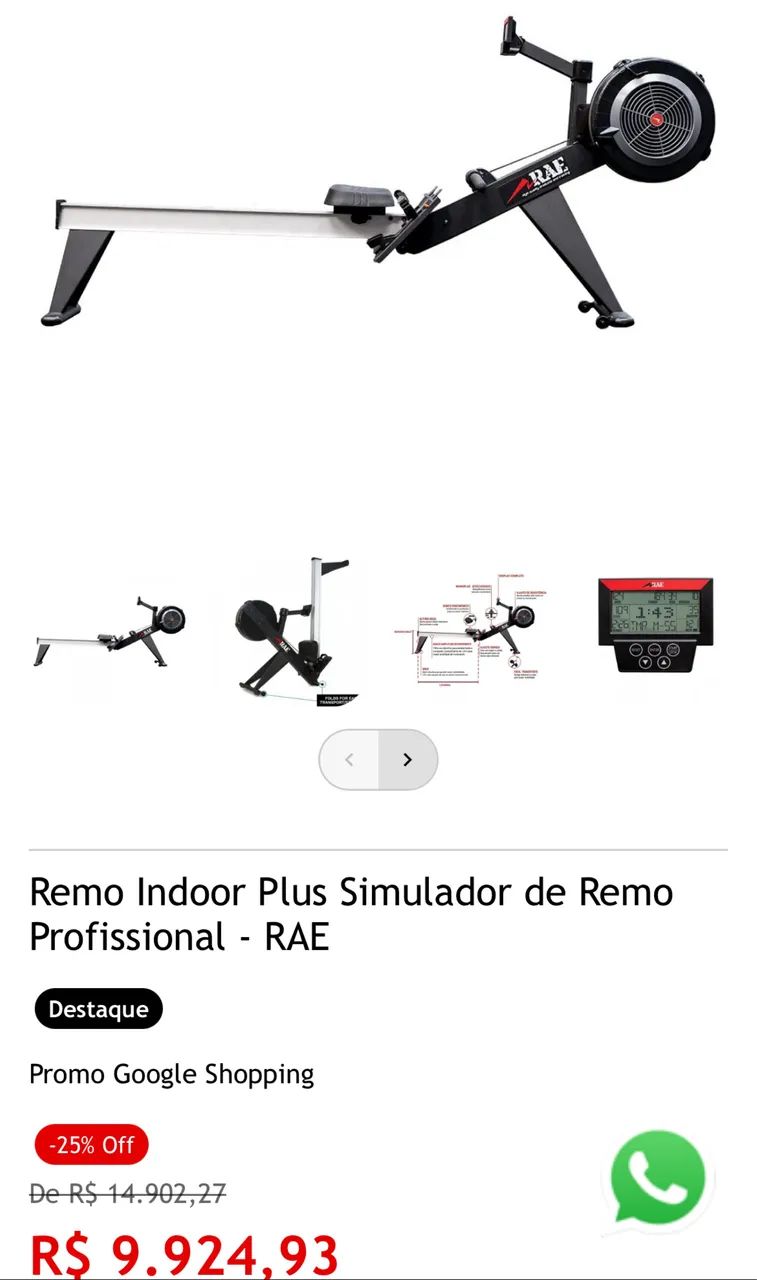 Remo profissional Crossfit / academia  - Foto 4