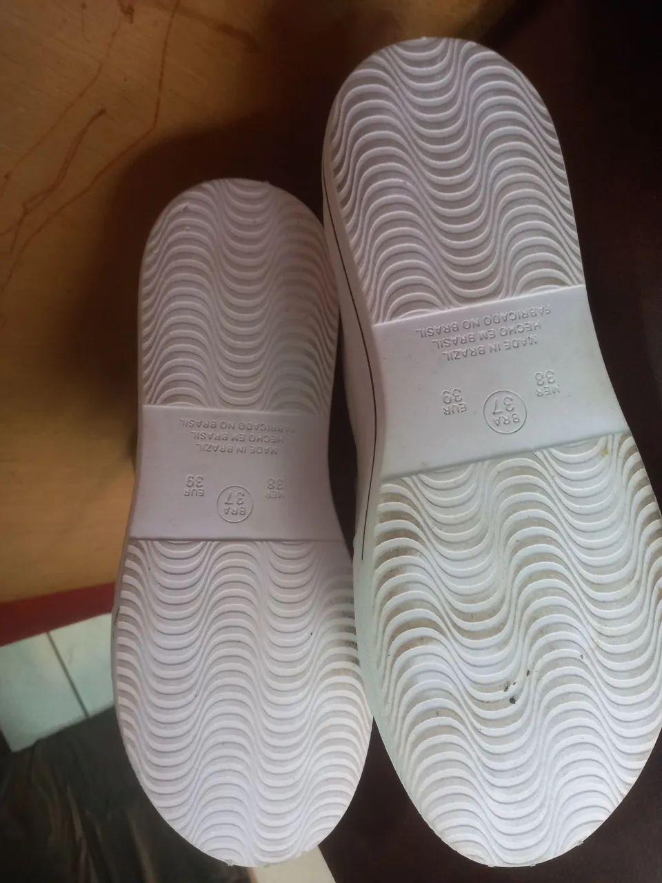 Sapato branco tam 37 - Foto 4