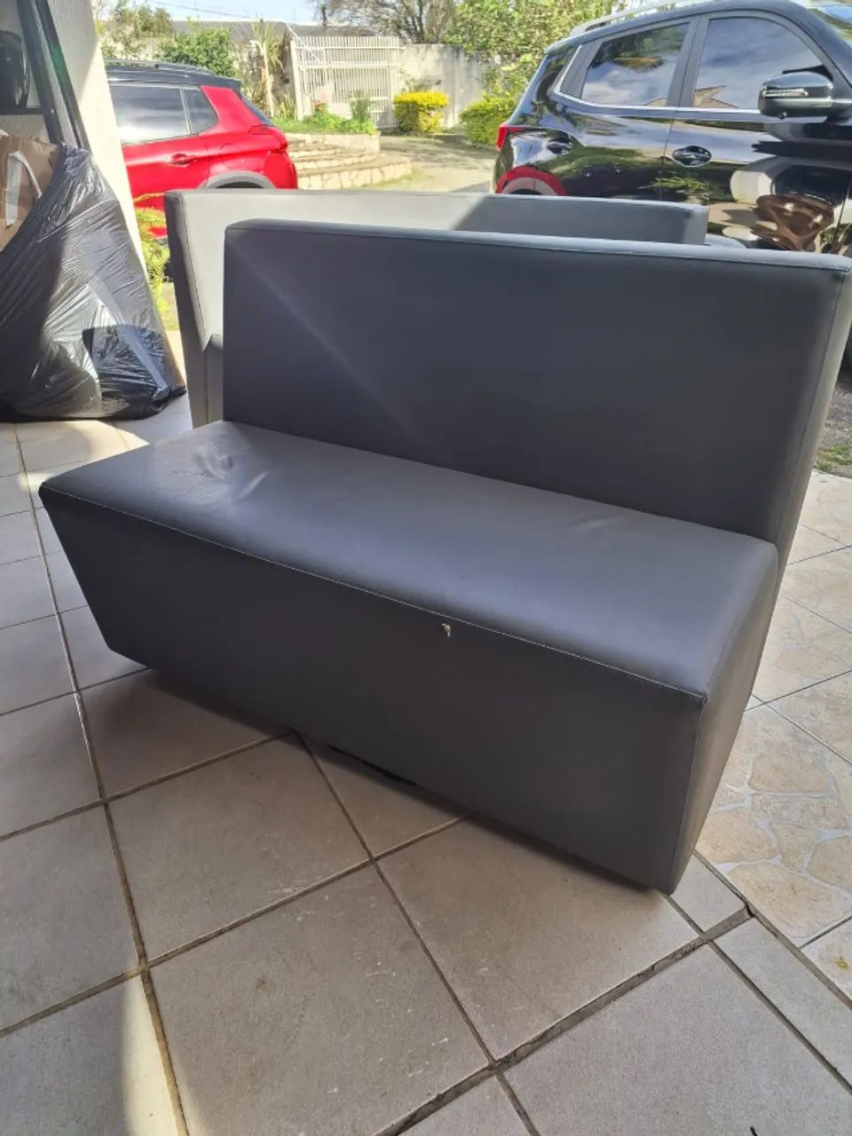 SOFÁS RETRÁTEIS COM POUCO USO, PARA VENDA - Foto 4