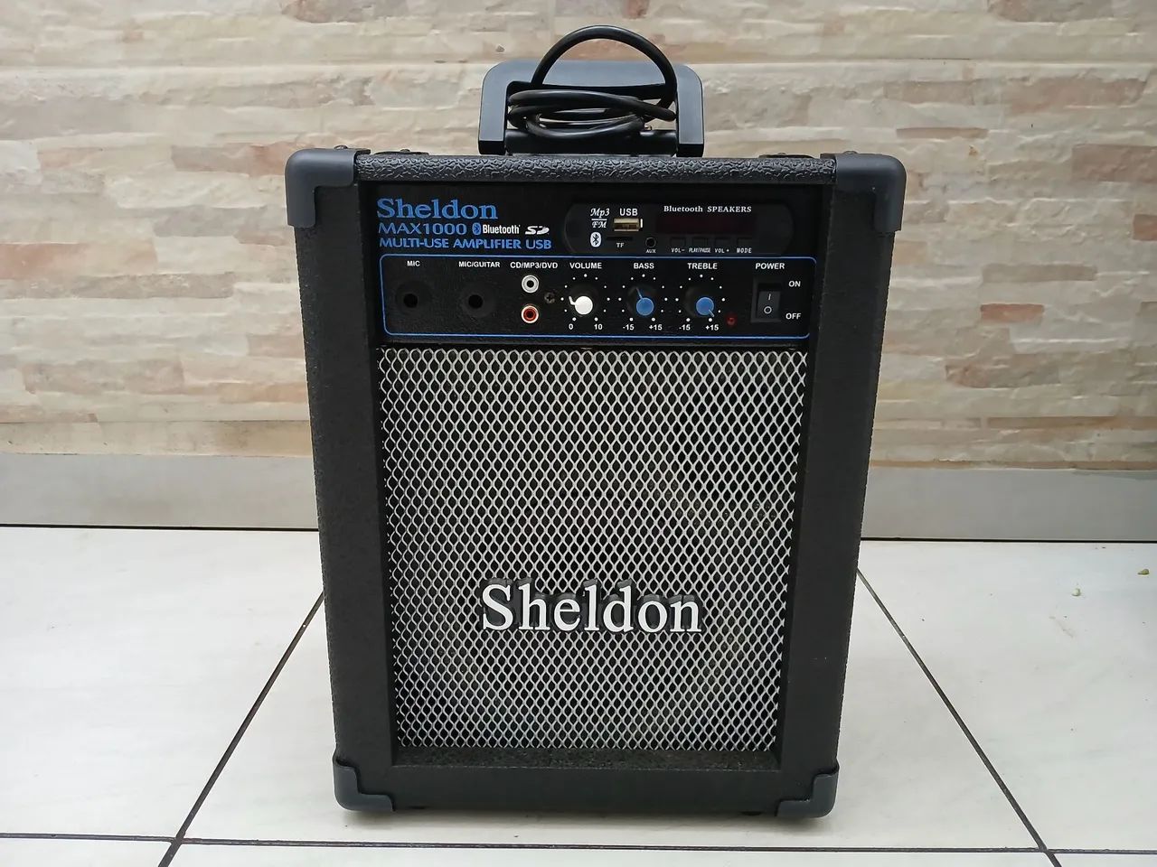 Amplificador Multiuso Sheldon Max1000 com Bluetooth