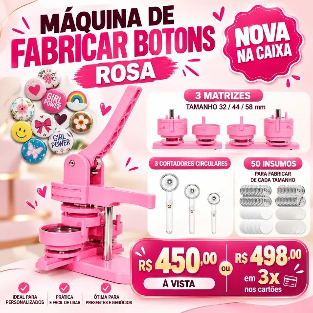 Maquina de Boton NOVA 