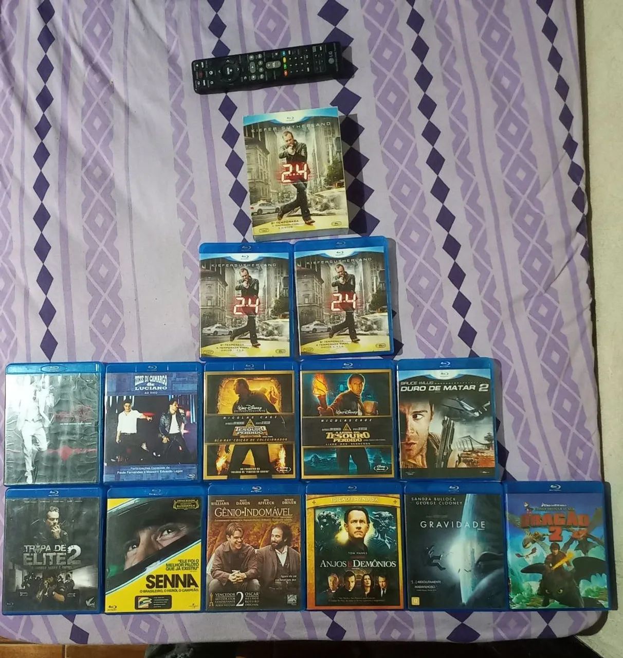 Lote filmes e Shows em Bluray