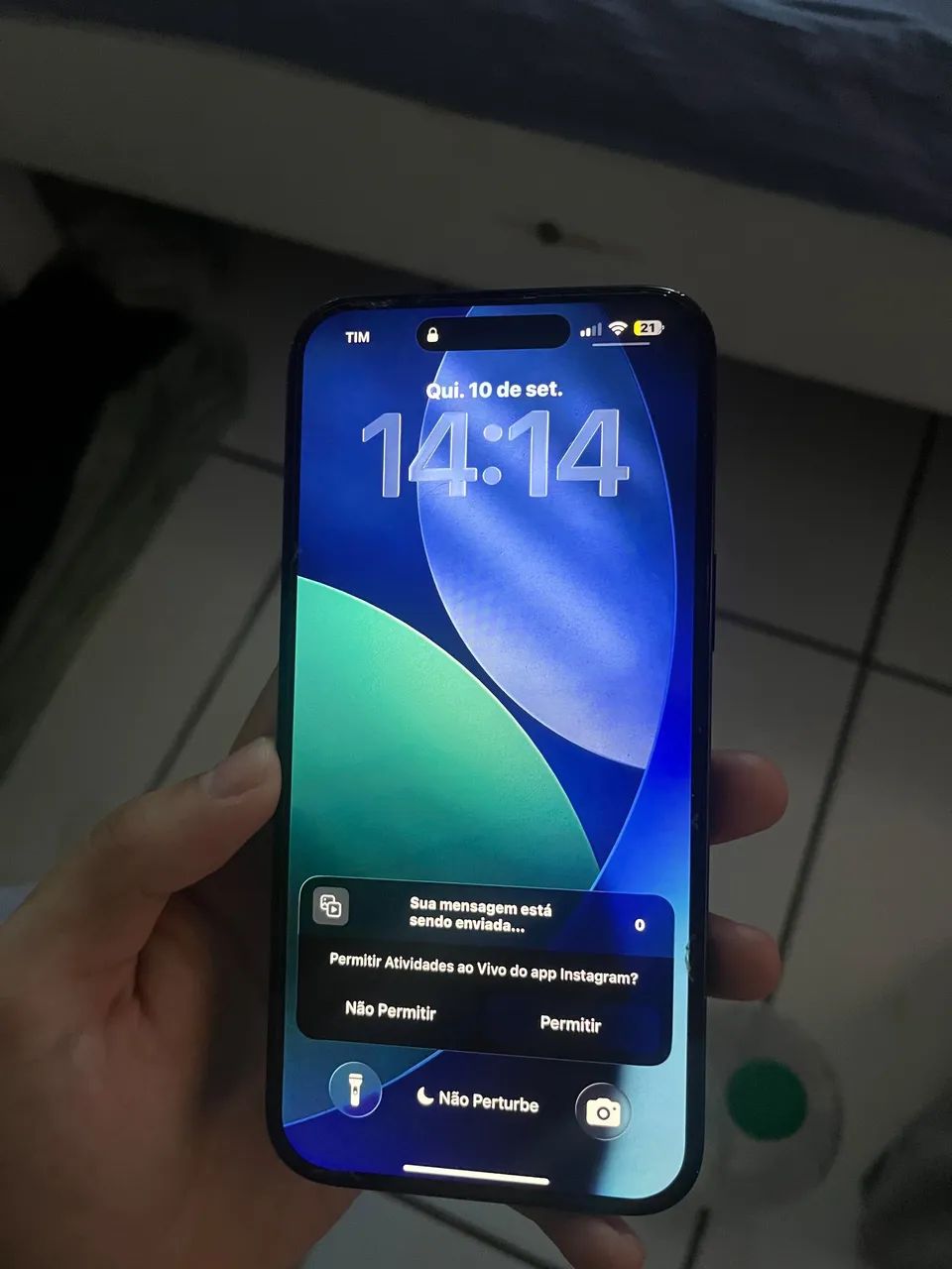 16 plus 128 gb, 93% preto  - Foto 3