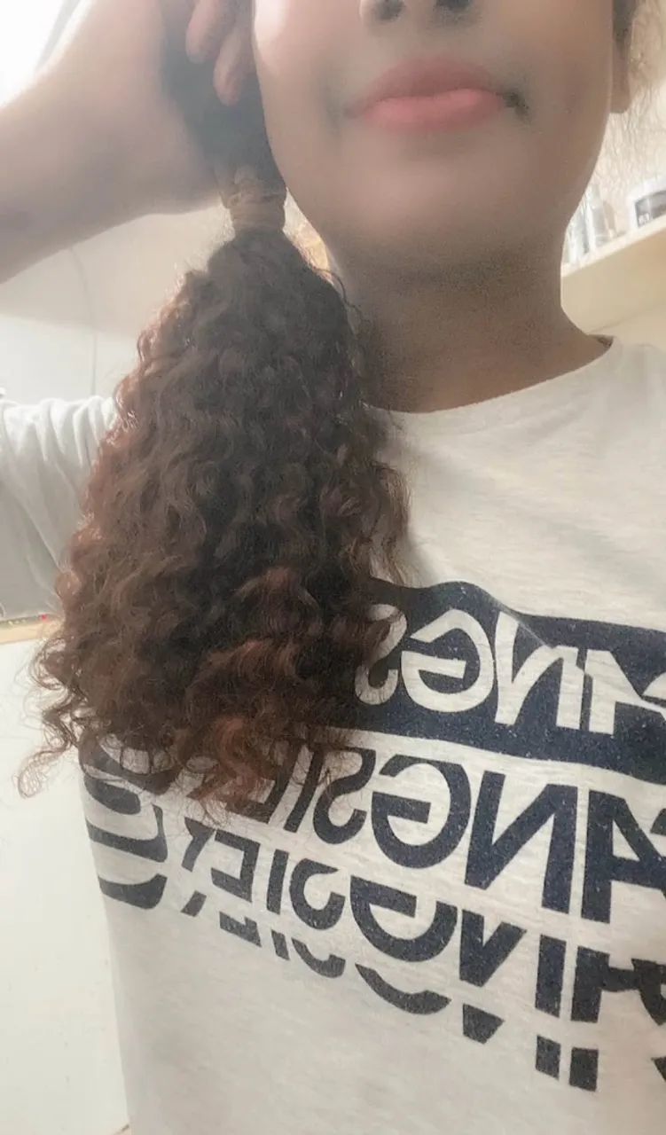 Cabelo humano cacho natural 30-40 cm - Foto 4