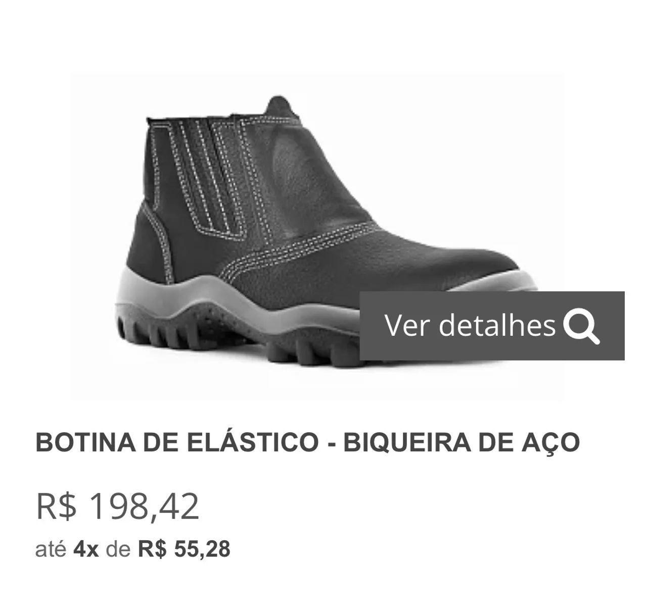 Botina de segurança  - Foto 3