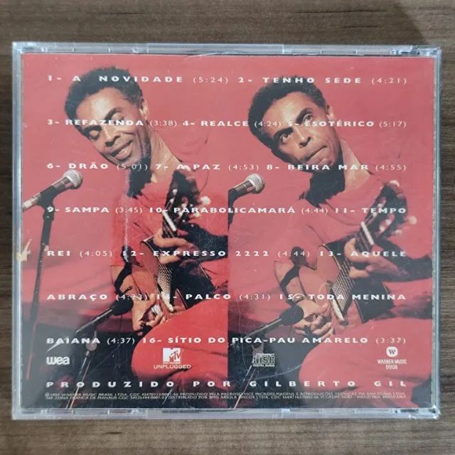 CD Gilberto Gil - Unplugged - Foto 2