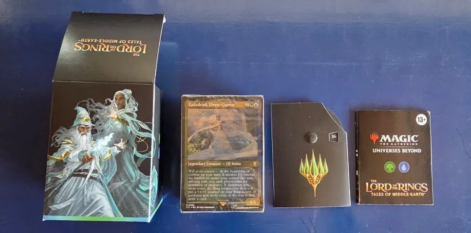 Magic The Gathering - Deck de Commander - LOTR - Conselho Élfico (Elven Council) - Foto 3