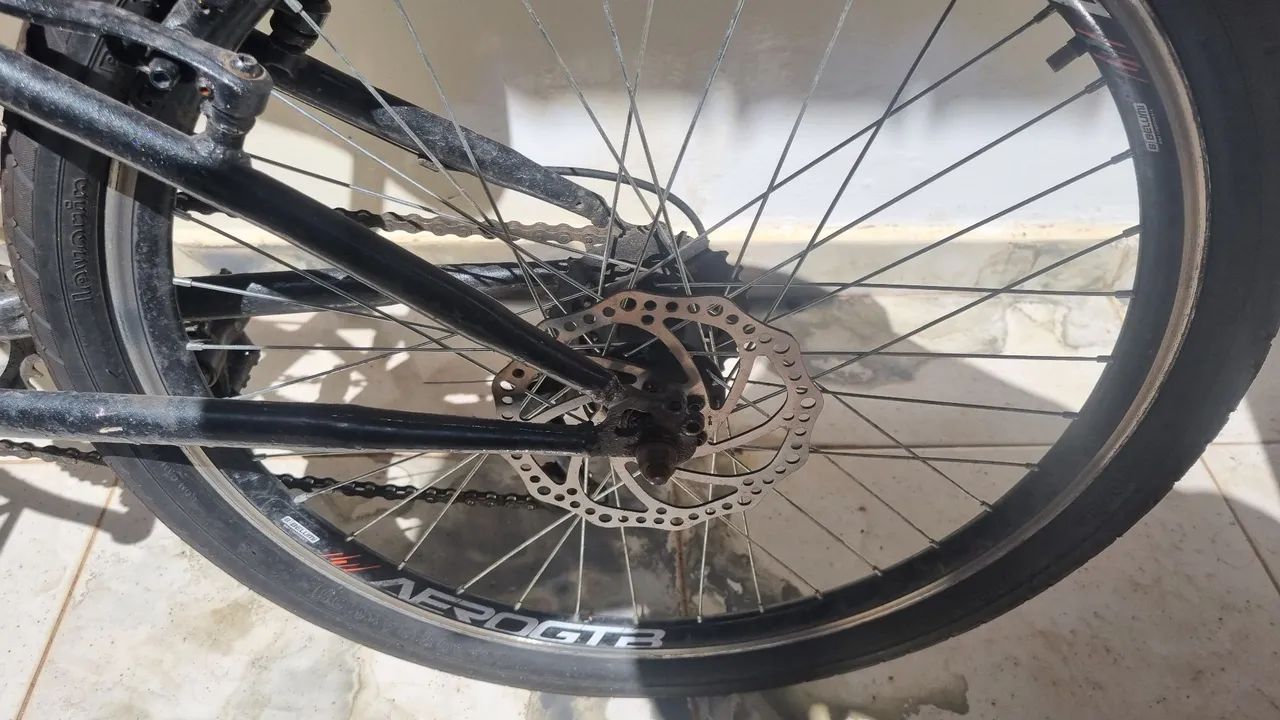 bicicleta aro 24 reduzida - Foto 2