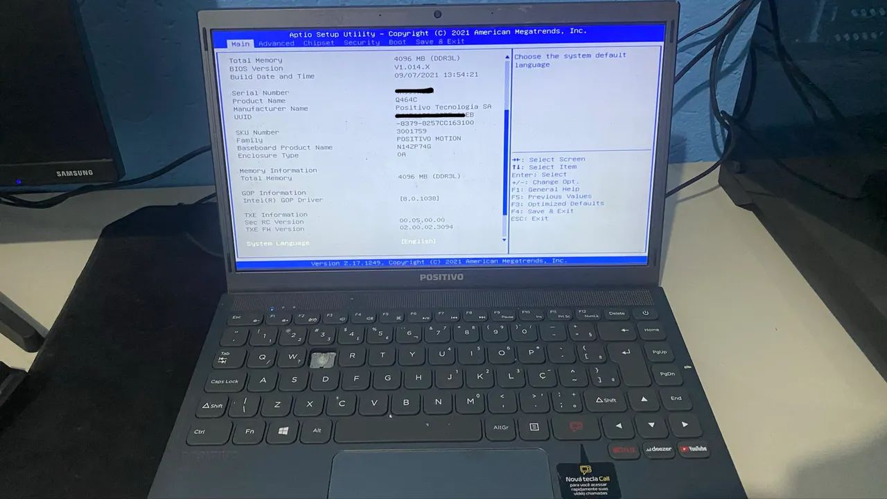 Notebook Positivo - Funciona, mas necessita formatação - Foto 4