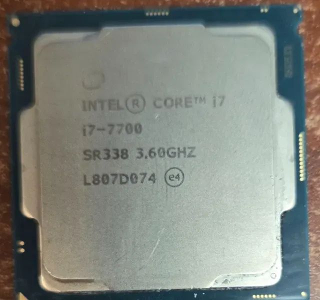 Processador Intel Core i7 7700 3.6Ghz 4 cores 8 Threads 8mb