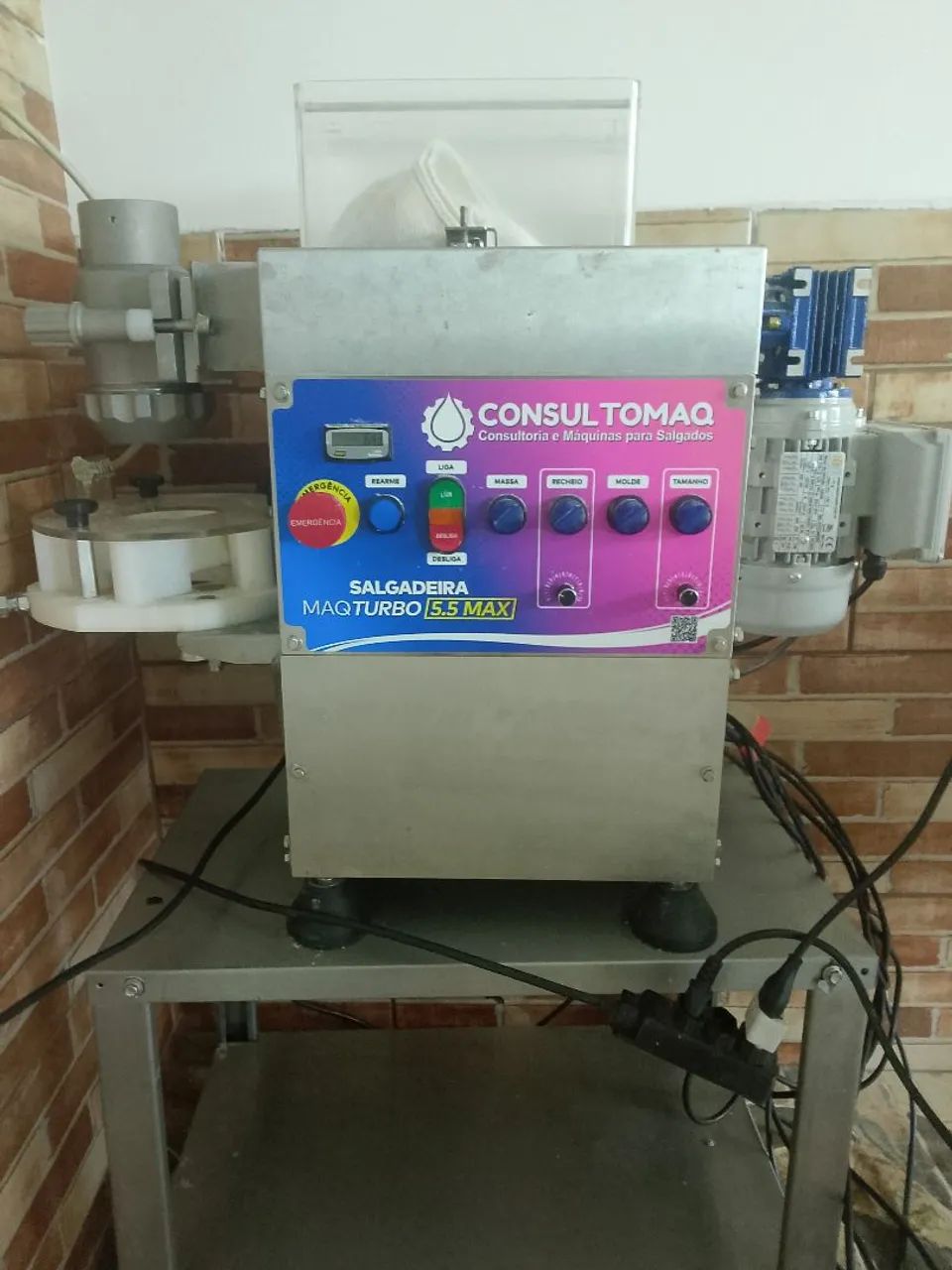 Modeladora salgadeira Maq turbo Max 5.5 - Foto 2