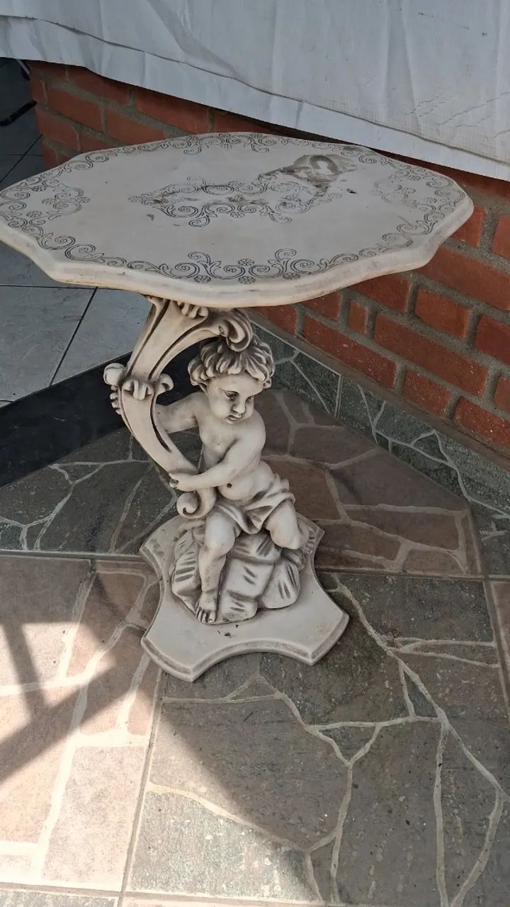 Mesa lateral em murano, vintage 