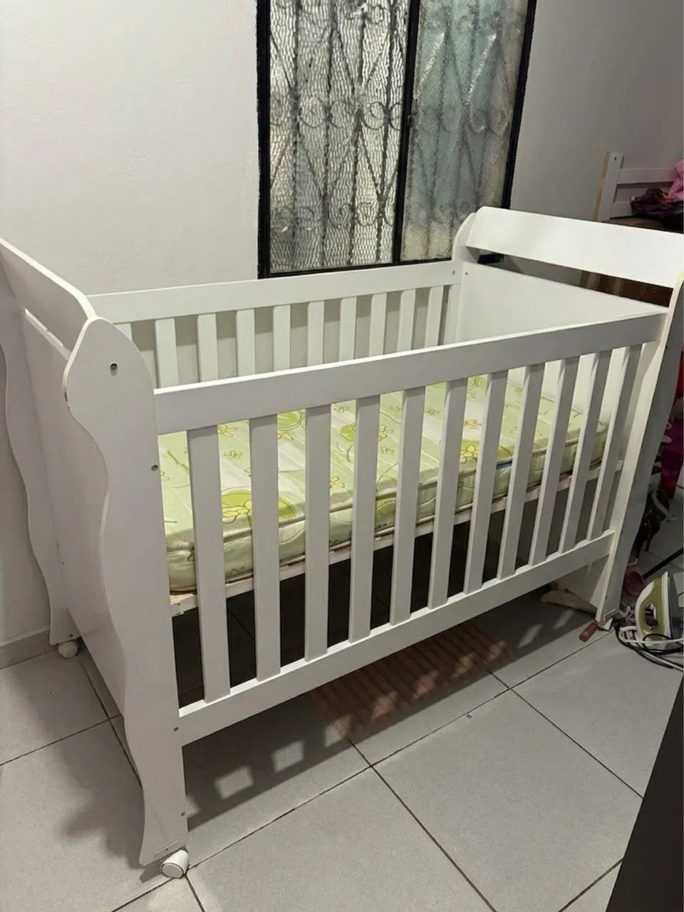 Berço 3 em 1, aceito cartão 