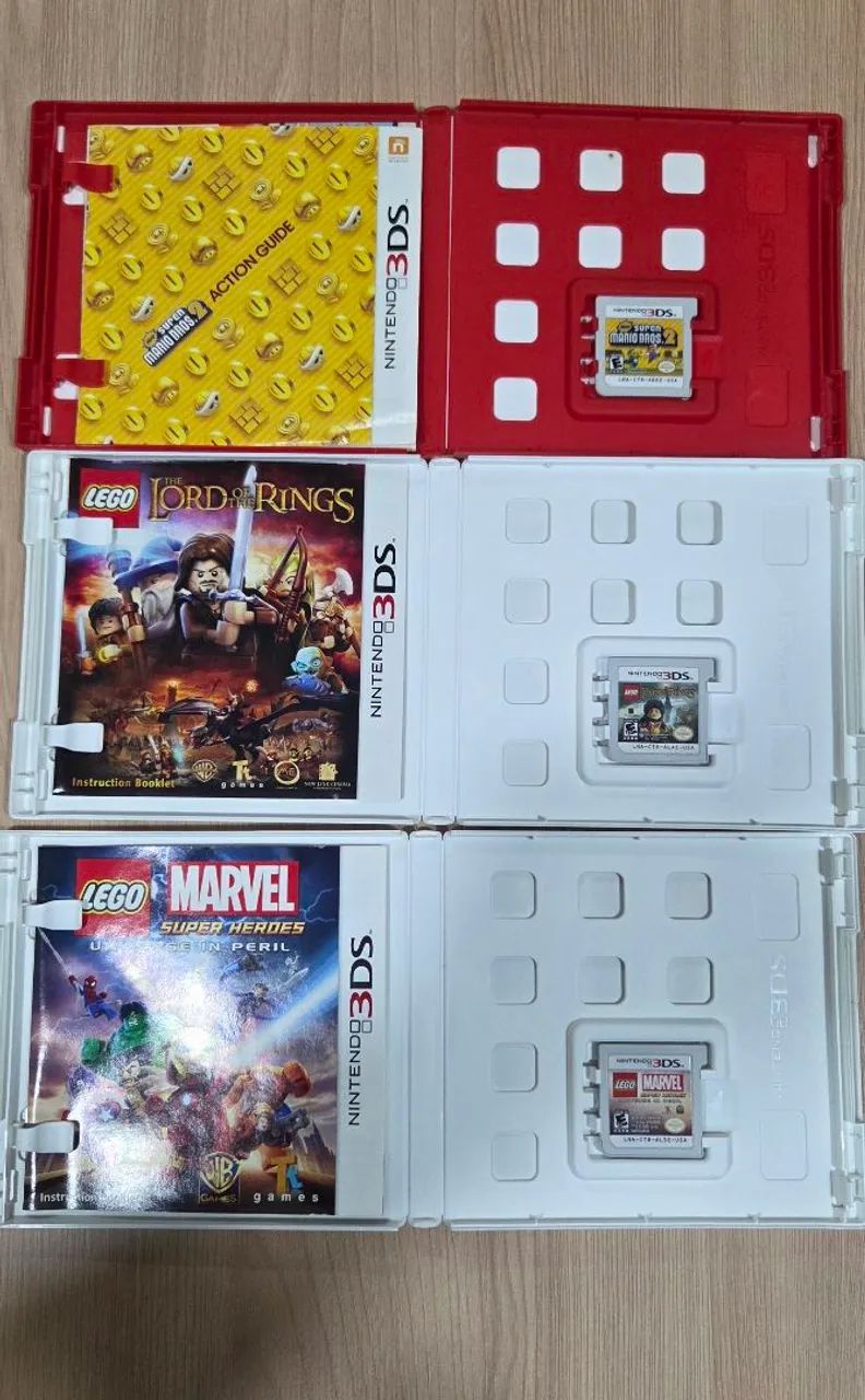 JOGOS ORIGINAIS NINTENDO 3DS - COLEÇÃO / POKÉMON / ZELDA / MONSTER