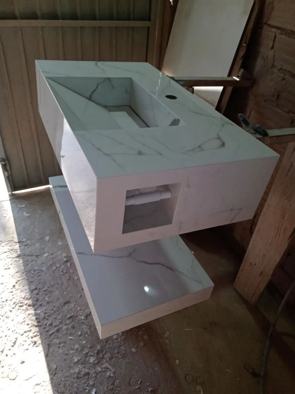 Fabricamos pias de porcelanato com extensor...