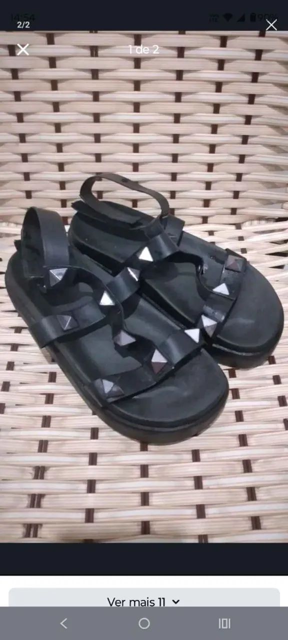 EXCELENTE SANDÁLIA CONFORTO NUM 34