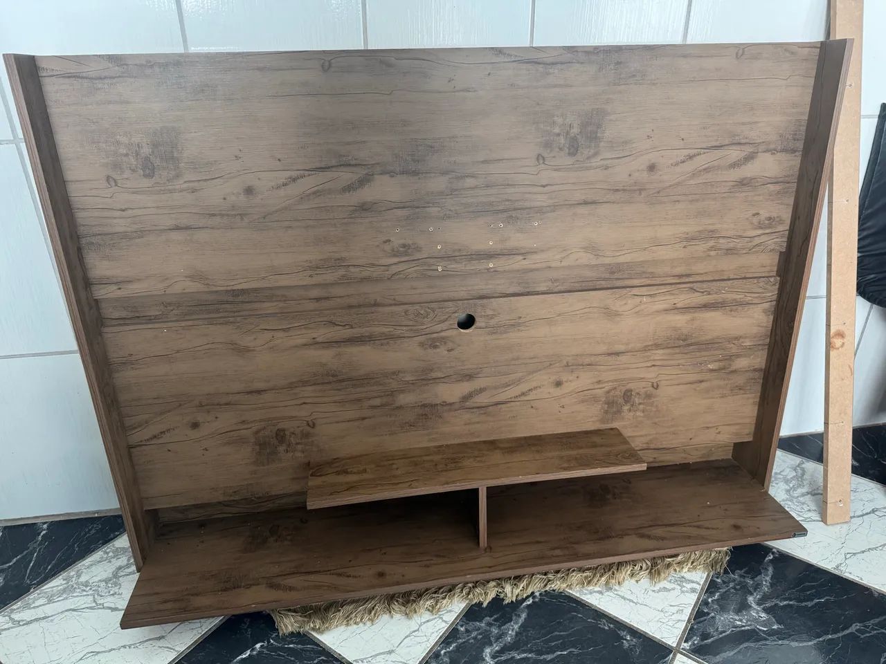 Painel e cama box solteiro