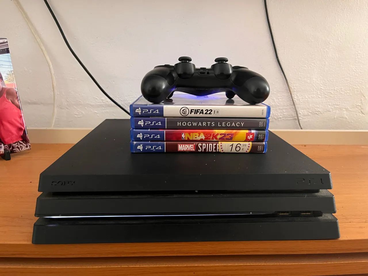 Ps4 pro 1 tb com jogos. - Foto 2