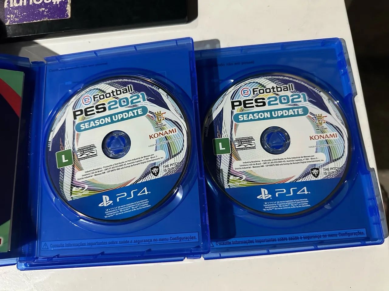 Pés 2021 para ps4 e ps5 300 reais - Foto 2