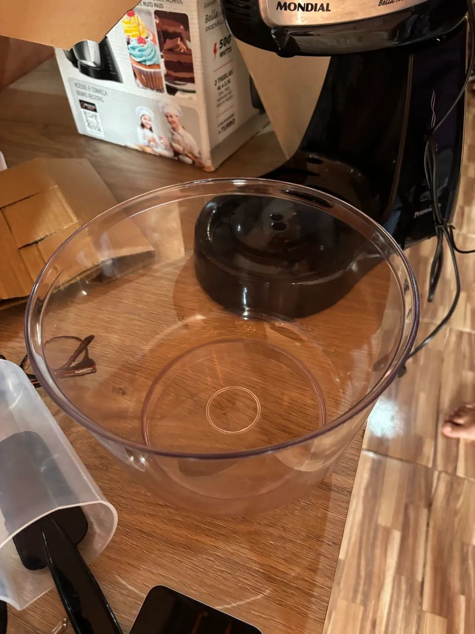 Batedeira Mondial Bella Massa Inox Premium 500W - NOVA, nunca usada! - Foto 5