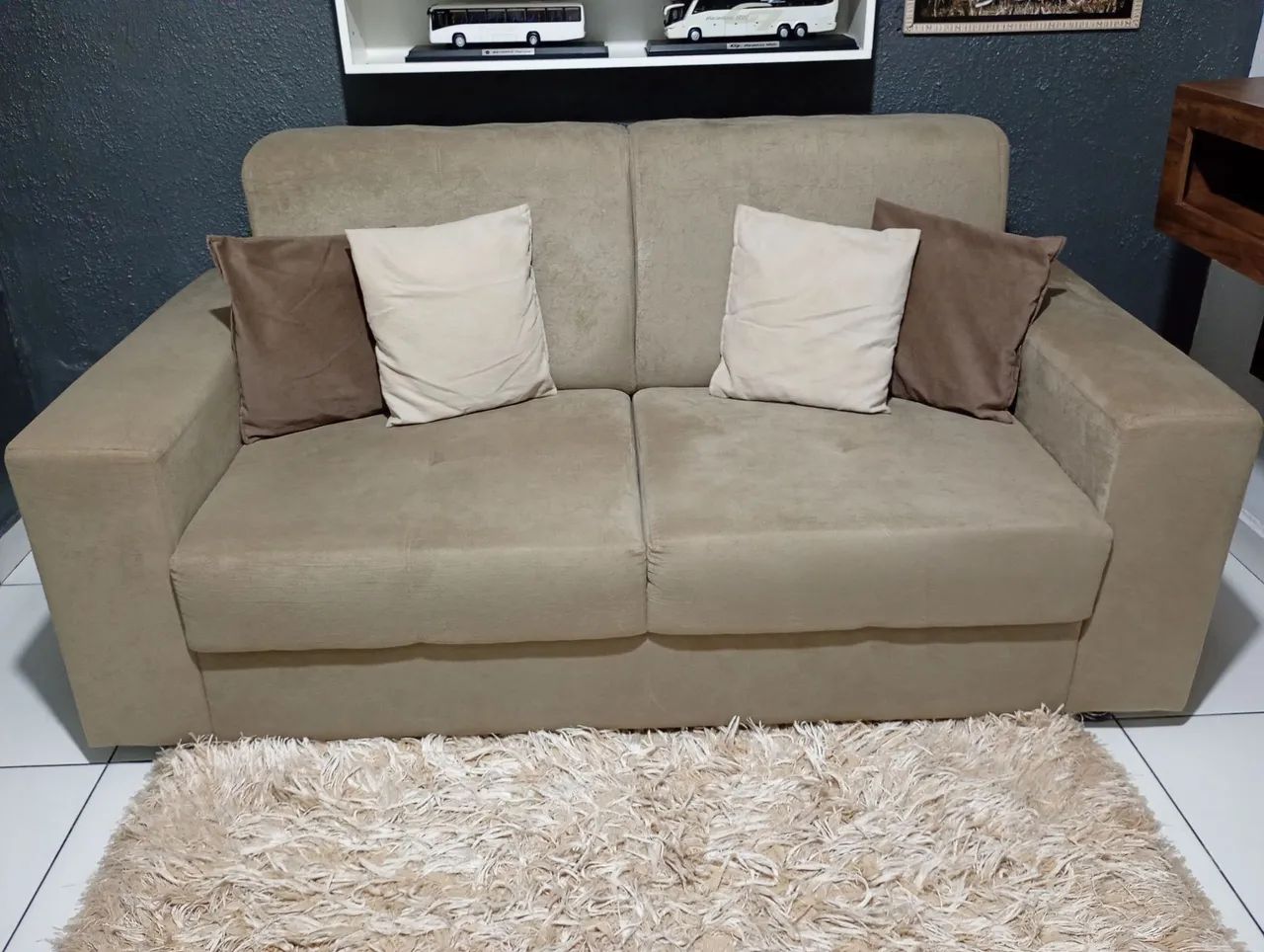 Vendo lindo sofá 2 lugares novo