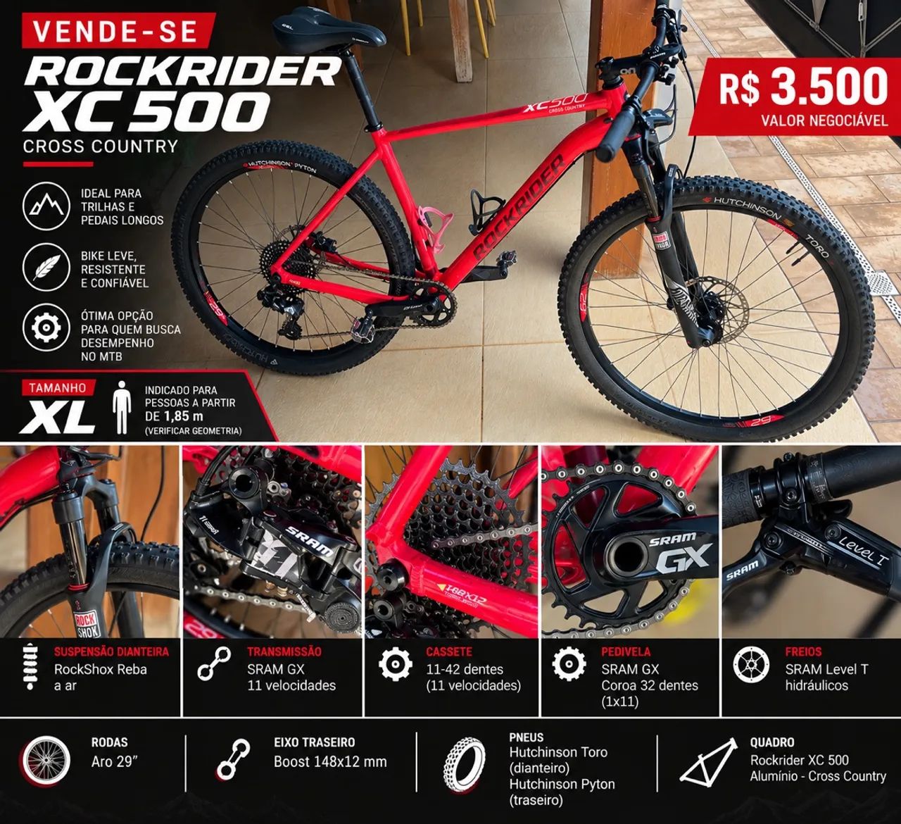 Rockrider XC 500