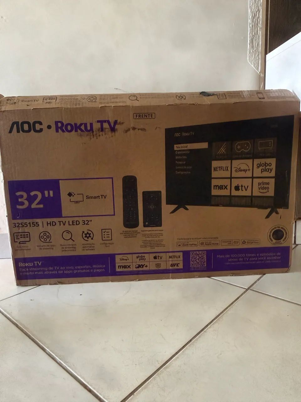 Smart TV 32'' AOC Led - Lacrada 